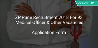 ZP Pune Recruitment 2018 Application Form For 93 Medical Officer & Other Vacancies
