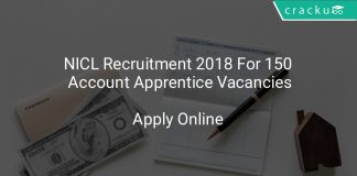 NICL Recruitment 2018 Apply Online For 150 Account Apprentice Vacancies