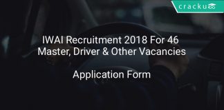 IWAI Recruitment 2018 Apply Offline For 46 Master, Driver & Other Vacancies