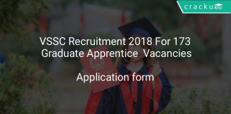VSSC Recruitment 2018 Apply Online For 173 Graduate Apprentice Vacancies