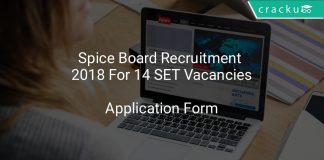 Spice Board Recruitment 2018 Apply Online For 14 SET Vacancies