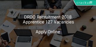 DRDO Recruitment 2018 Apprentice 127 Vacancies