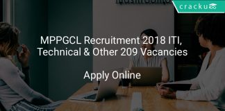 MPPGCL Recruitment 2018 ITI, Technical & Other 209 Vacancies