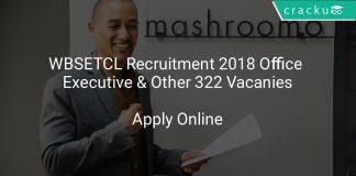WBSETCL Recruitment 2018 Office Executive & Other 322 Vacanies
