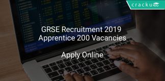 GRSE Recruitment 2019 Apprentice 200 Vacancies
