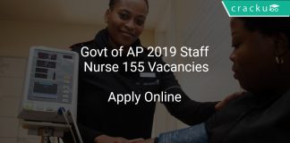 Govt of AP 2019 Staff Nurse 155 Vacancies