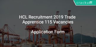 HCL Recruitment 2019 Trade Apprentice 115 Vacancies