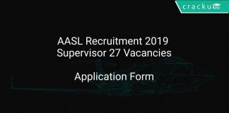 AASL Recruitment 2019 Supervisor Security 27 Vacancies