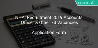 NHAI Recruitment 2019 Accounts Officer & Other 73 Vacancies