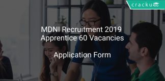 MDNI Recruitment 2019 Apprentice 60 Vacancies