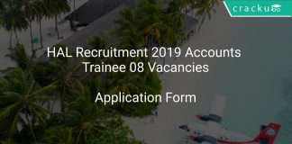 HAL Recruitment 2019 Accounts Trainee 08 Vacancies