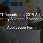 IIFPT Recruitment 2019 Adjunct Faculty & Other 12 Vacancies