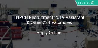 TNPCB Recruitment 2019 Assistant & Other 224 Vacancies