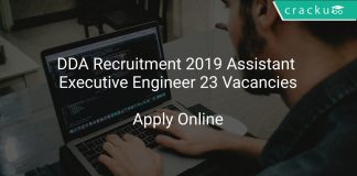 DDA Recruitment 2019 Assistant Executive Engineer 23 Vacancies