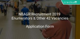 NBAGR Recruitment 2019 Enumerators & Other 42 Vacancies