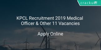 KPCL Recruitment 2019 Medical Officer & Other 11 Vacancies