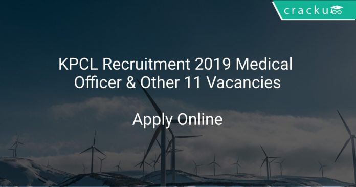 KPCL Recruitment 2019 Medical Officer & Other 11 Vacancies