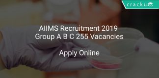 AIIMS Recruitment 2019 Group A B C 255 Vacancies