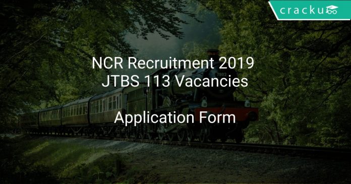 NCR Recruitment 2019 JTBS 113 Vacancies