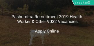 Pashumitra Recruitment 2019 Health Worker & Other 9032 Vacancies