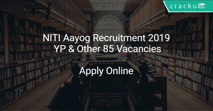 NITI Aayog Recruitment 2019