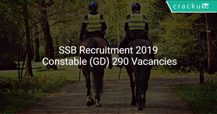 SSB Recruitment 2019 Constable