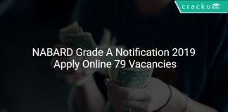 NABARD Grade A Notification 2019 Apply Online 79 Vacancies