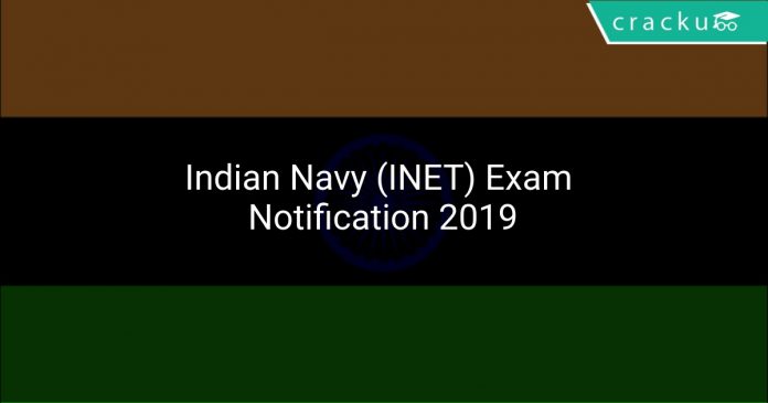 Indian Navy (INET) Exam Notification 2019