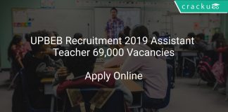 UPBEB Recruitment 2019 Assistant Teacher 69,000 Vacancies