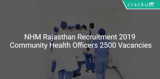 NHM Rajasthan Recruitment 2019 Community Health Officers 2500 Vacancies