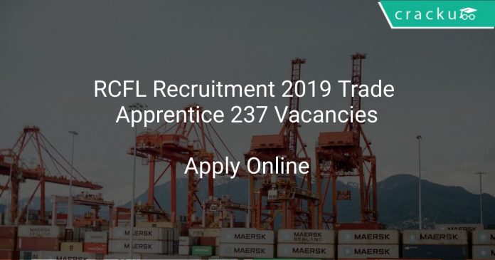 RCFL Recruitment 2019 Trade Apprentice 237 Vacancies