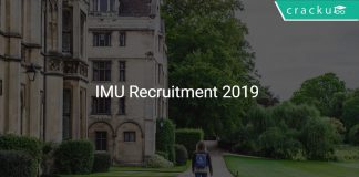 IMU Recruitment 2019