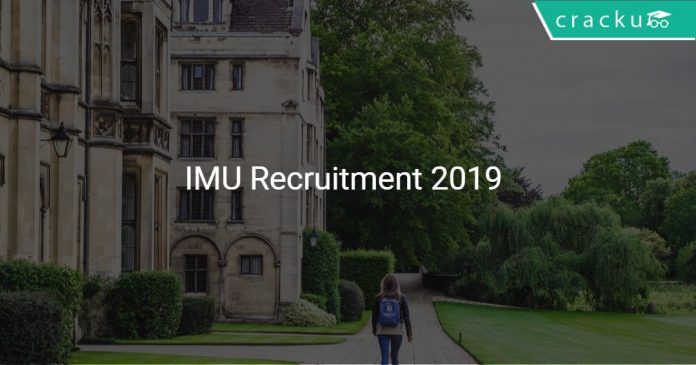 IMU Recruitment 2019