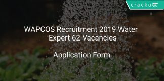 WAPCOS Recruitment 2019 Water Supply Expert 62 Vacancies