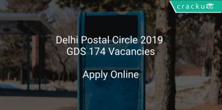 Delhi Postal Circle 2019 GDS 174 Vacancies