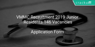 VMMC Recruitment 2019 Junior Residents 146 Vacancies
