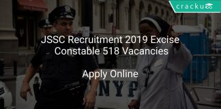 JSSC Recruitment 2019 Excise Constable 518 Vacancies