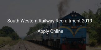 South Western Railway Recruitment 2019