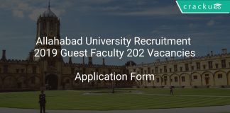 Allahabad University Recruitment 2019 Guest Faculty 202 Vacancies