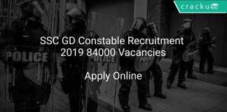 SSC GD Constable Recruitment 2019 84000 Vacancies