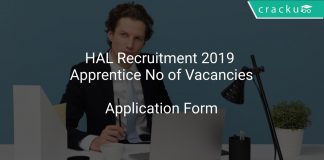 HAL Recruitment 2019 Apprentice No of Vacancies