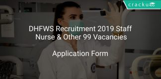 DHFWS Recruitment 2019 Staff Nurse & Other 99 Vacancies