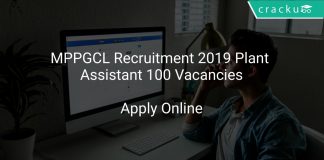 MPPGCL Recruitment 2019 Plant Assistant 100 Vacancies