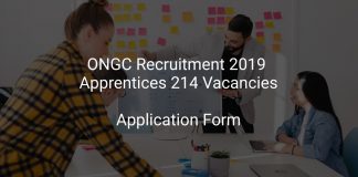 ONGC Recruitment 2019 Apprentices 214 Vacancies