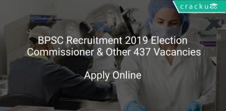BPSC Recruitment 2019 Election Commissioner & Other 437 Vacancies