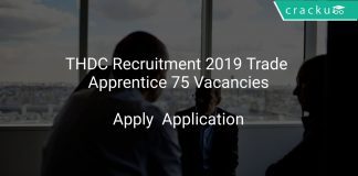 THDC Recruitment 2019 Trade Apprentice 75 Vacancies