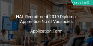 HAL Recruitment 2019 Diploma Apprentice No of Vacancies