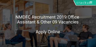 NMDFC Recruitment 2019 Office Assistant & Other 09 Vacancies