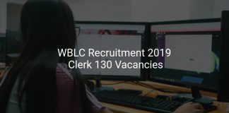 WBLC Recruitment 2019 Clerk 130 Vacancies