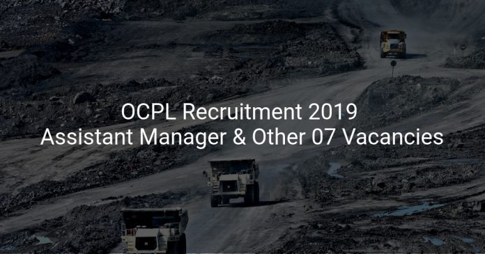 OCPL Recruitment 2019 Assistant Manager & Other 07 Vacancies